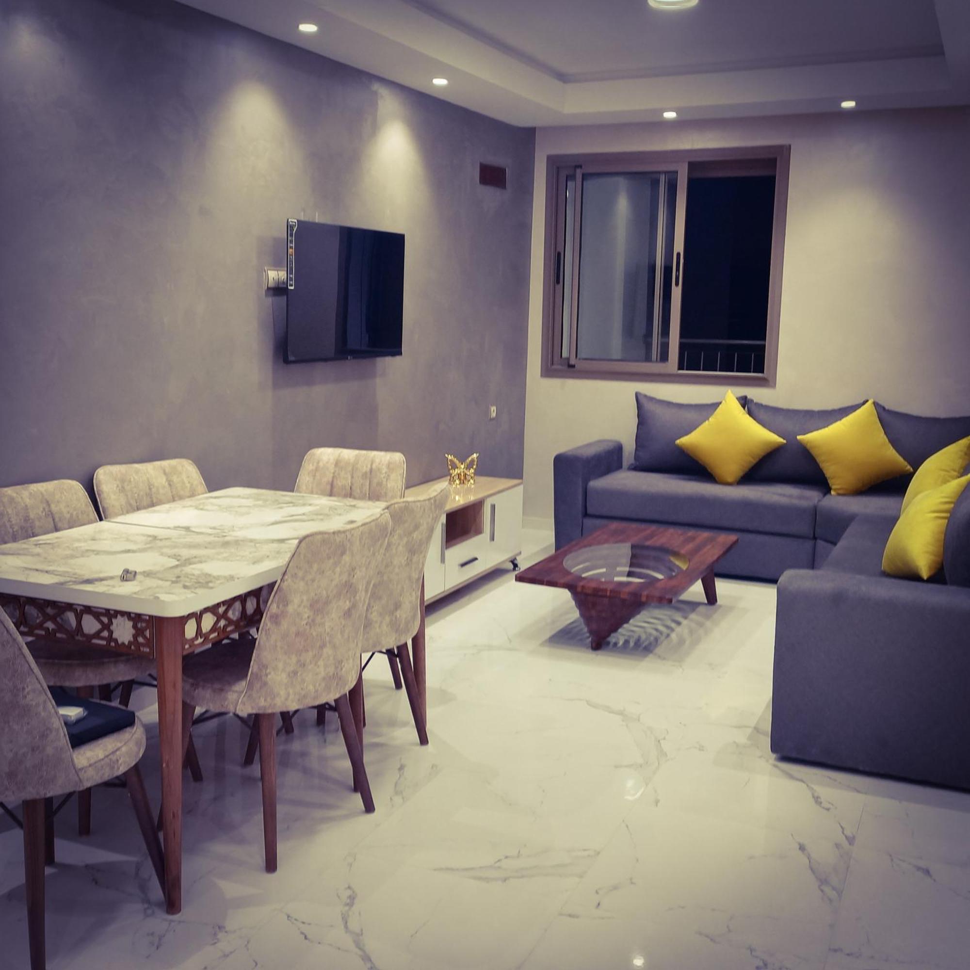 Super Apartement Totalement Neuf Et Climatise A Cote Du Centre Commercial Marjane M2 Tanger Luaran gambar